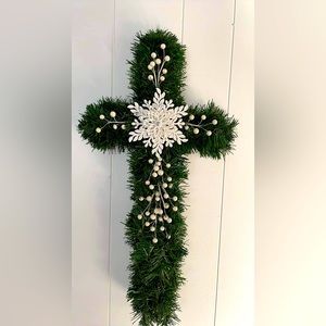 🎄Handmade Christmas Cross🎄